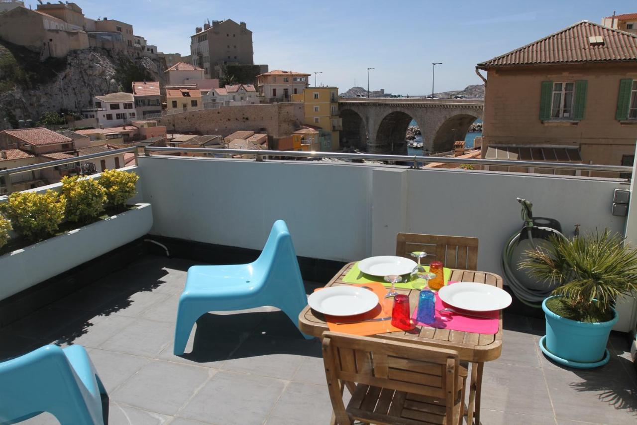 Apartamento La Terrasse Du Pecheur Marsella Exterior foto
