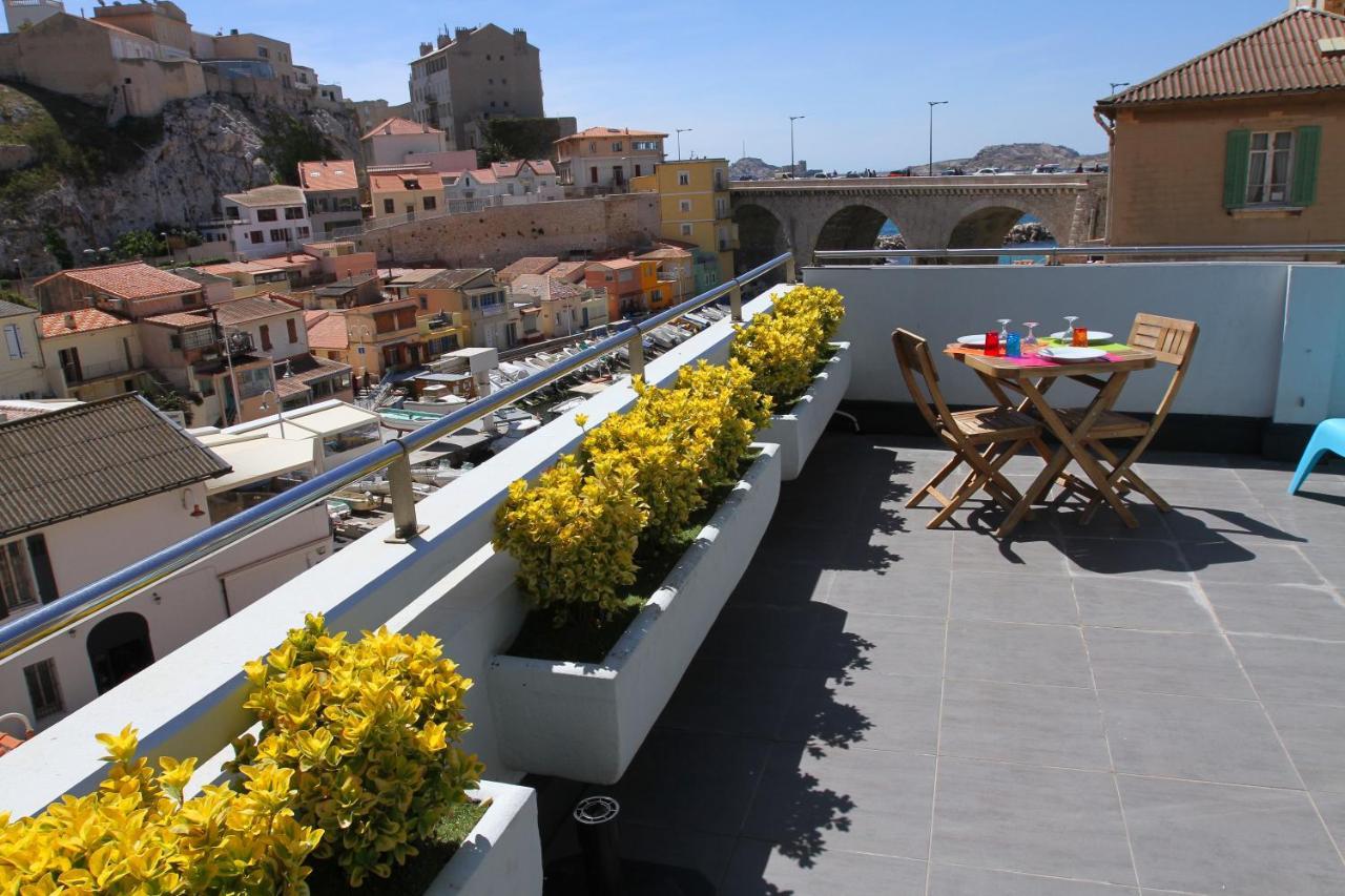 Apartamento La Terrasse Du Pecheur Marsella Exterior foto