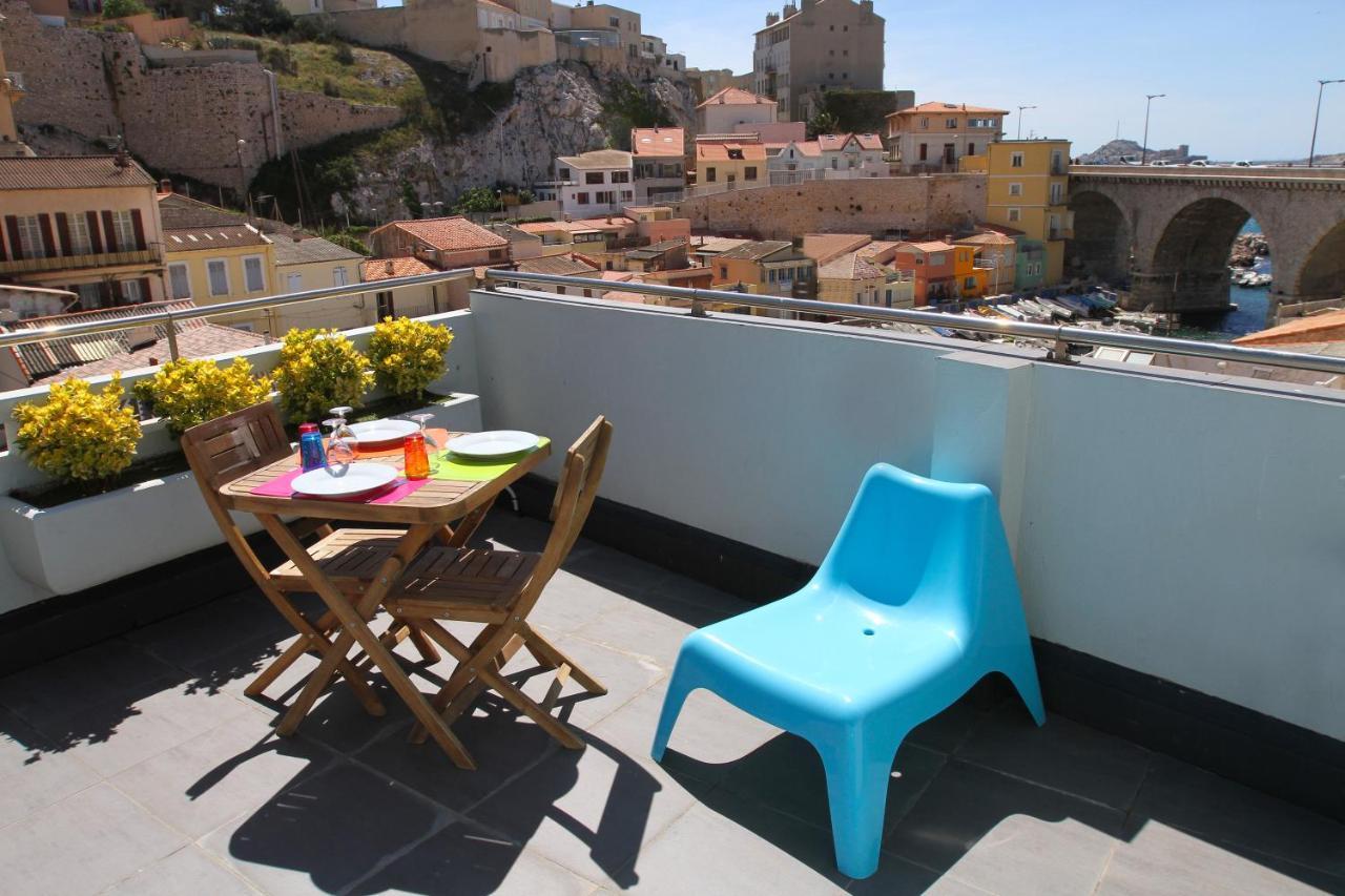 Apartamento La Terrasse Du Pecheur Marsella Exterior foto